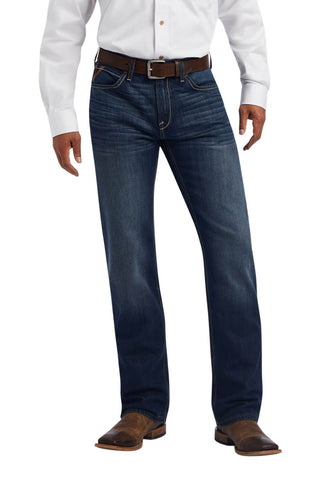 Ariat Mens M5 Straight Fit Straight Leg Ironside Denim Jeans