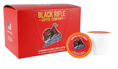 Black Rifle Coffee Company, Blackbeard's Delight, Dark Roast, Ground, 12 oz bag