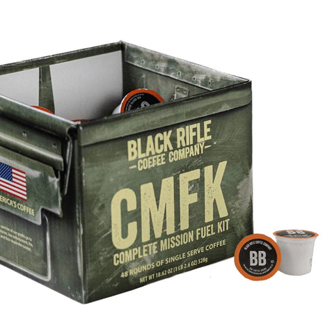 Black Rifle Coffee Company, AK-47 Espresso Blend, Medium Roast, 32 Count Rounds