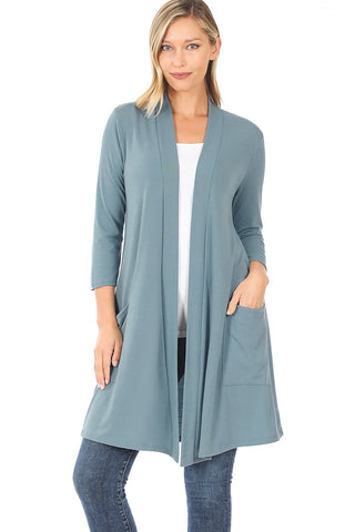 Skies Are Blue Womens Long Sleeve Recycled Structured Blazer