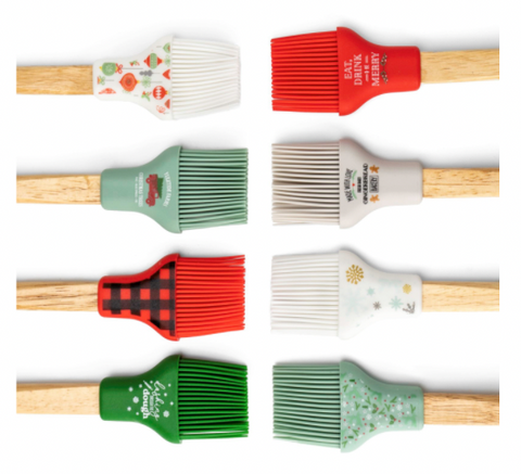 Farmhouse Collection Silicone Basting Brush by Krumbs Kitchen, Assorted