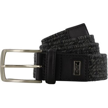 Danbury Mens Leather Inlay Buckle Leather Belt