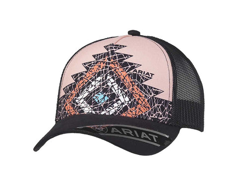 Blazin Roxx Womens Cross Overlay Crystal Adjustable Hat (Black, One Size)