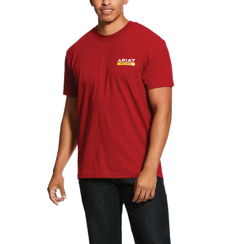 Ariat Mens Rebar Workman Logo Sweatshirt