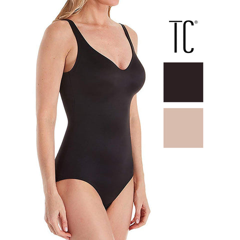 TC Fine Intimates Extra-Firm Control High-Waist Thigh Slimmer with Back Magic