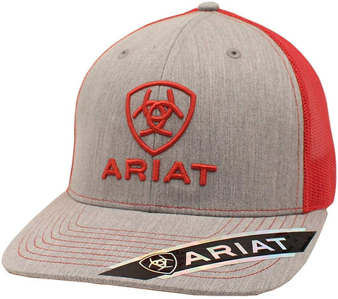 Ariat Mens Box Logo Patch Flex Fit Cap Hat