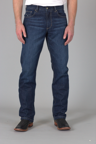 Ariat Mens M4 Low Rise Boundary Boot Cut Denim Jeans