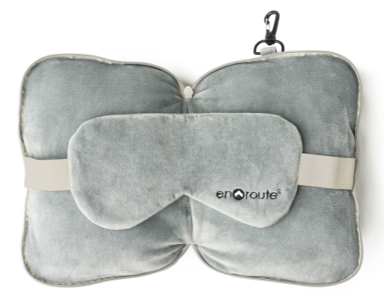 En Route Z Pod Travel Pillow Eye Mask 12pc Unit