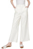 HYFVE Womens Mid Rise Twill Wide Leg Pants