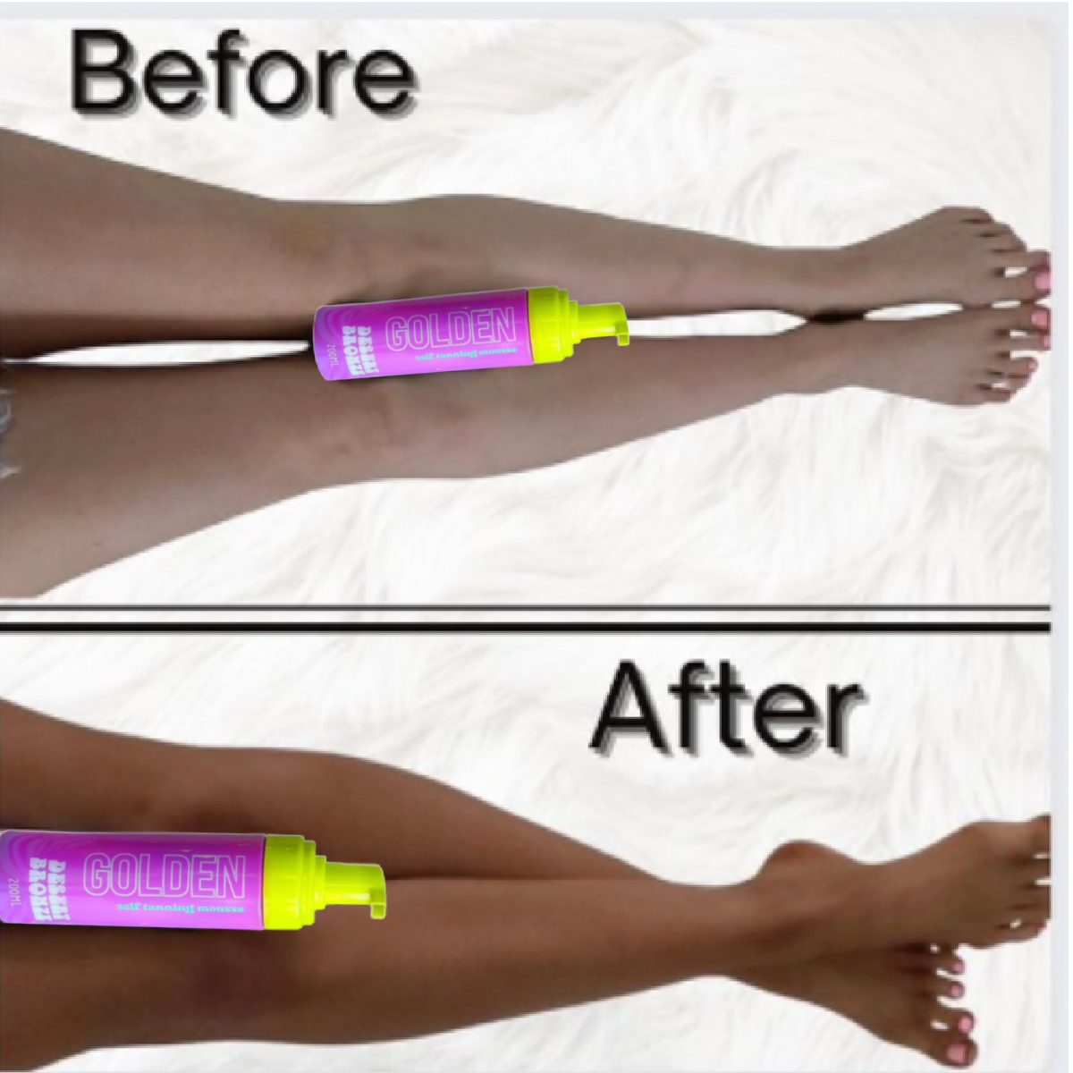 Desert Bronze Self Tanning Tanner Mousse, 7 oz Bottle