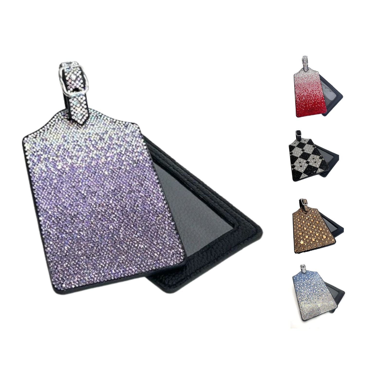 Jacqueline Kent Crystal Adjustable Luggage Tag