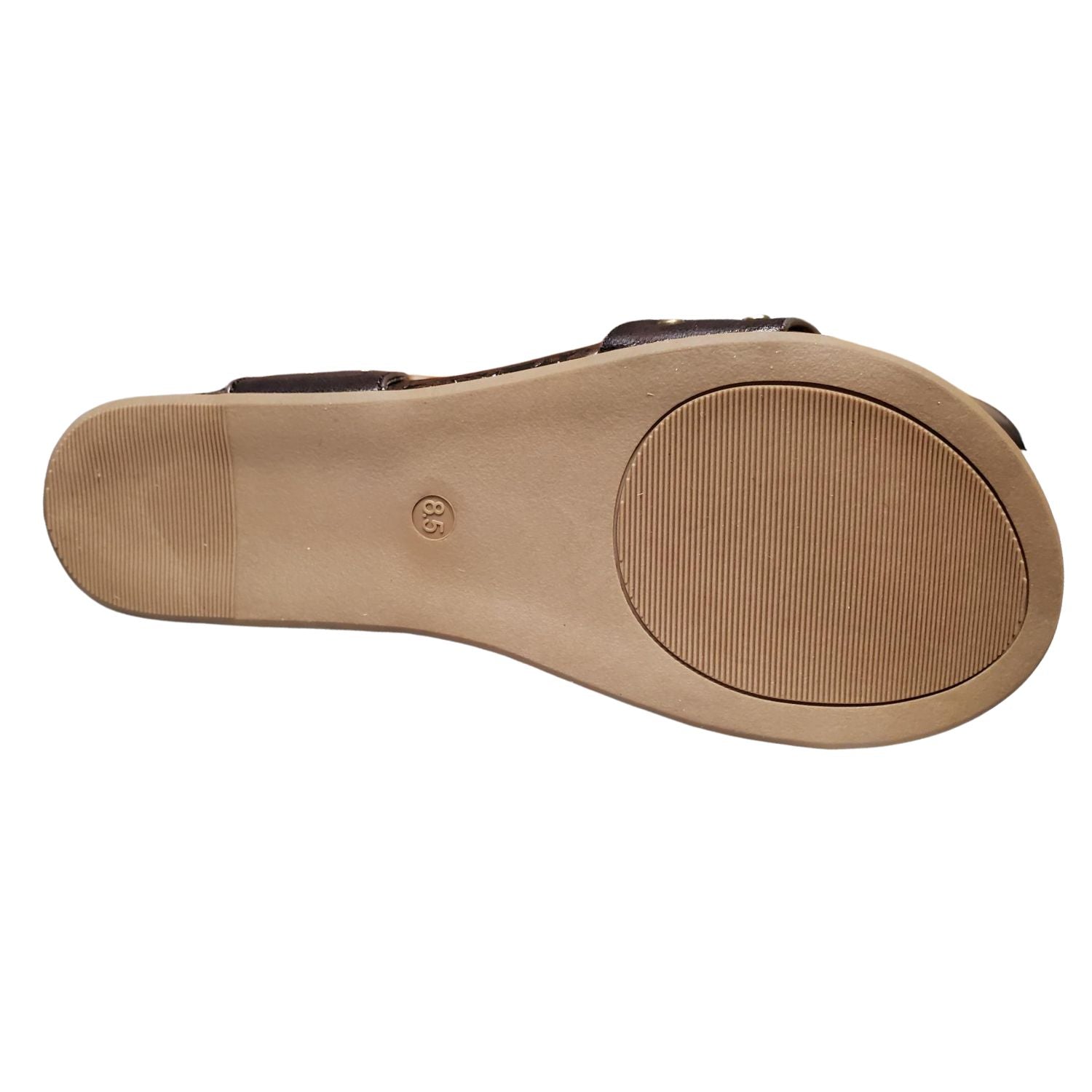 Very G Womens Devon 2 Wedge Heel Platform Sandal, Chocolate