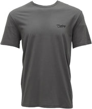 Hooey Mens Cowboy Golf Easy Ridin' Short Sleeve T-Shirt, Steel Grey