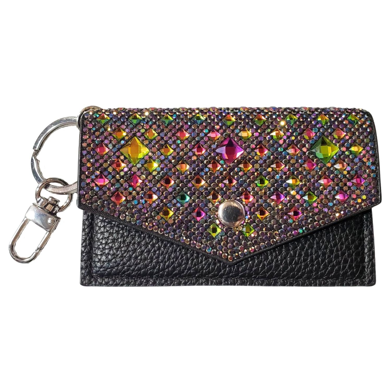 Jacqueline Kent Crystal Embellished Card Purse