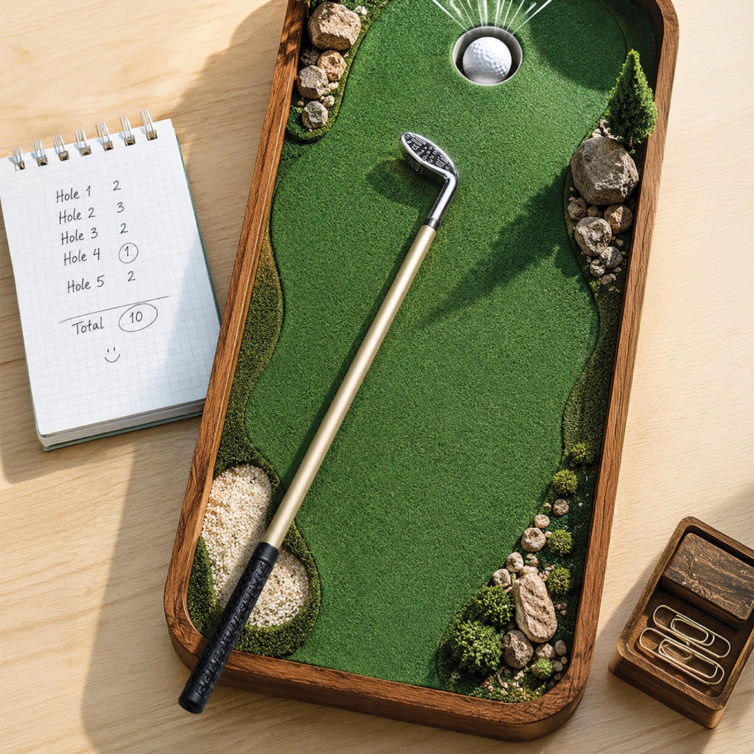 Modern Monkey "Hole in One" Putt Putt Pens