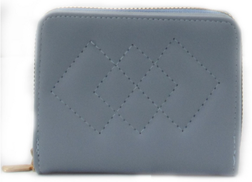 AR New York Zipper Wallet, Blue