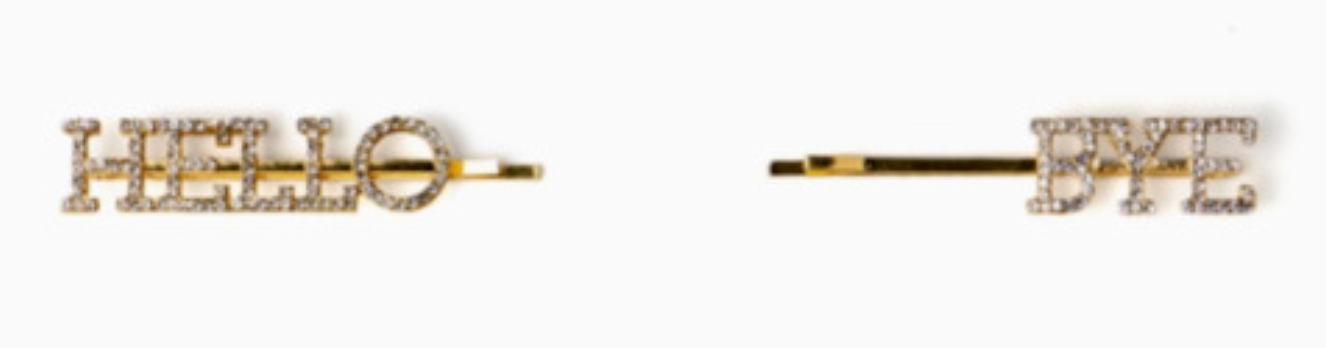 Olivia Moss Message Received Hair Pins