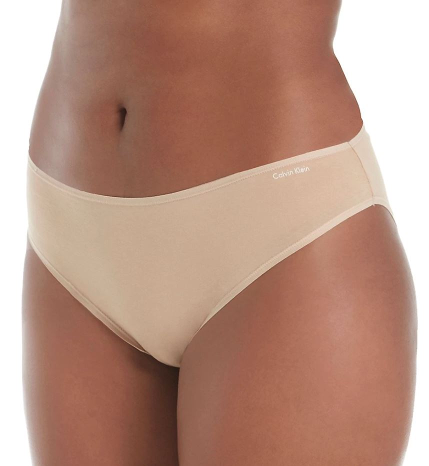 Calvin Klein Womens Plus Size Form Stretch Bikini Panties