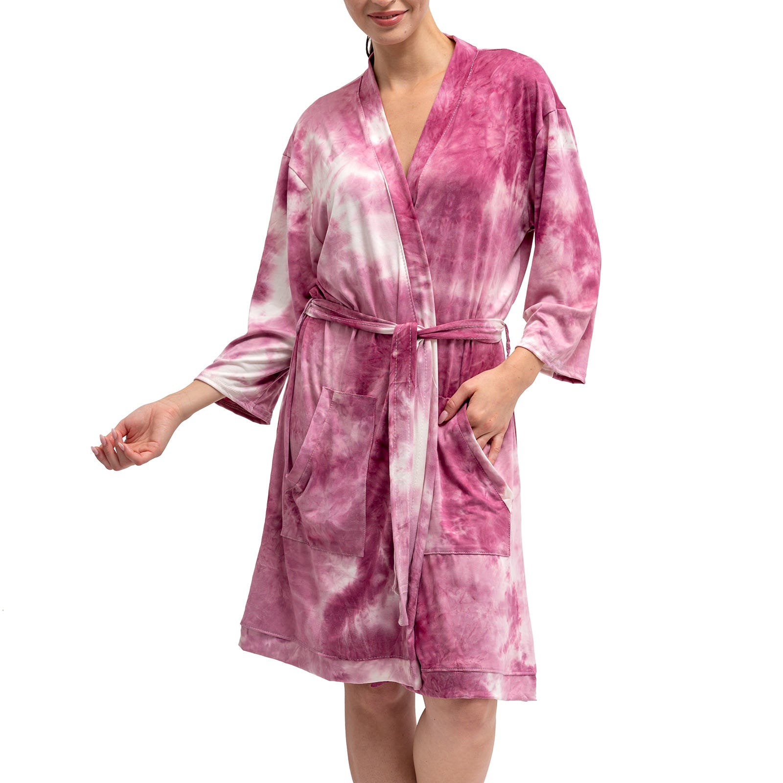 Hello Mello Womens Dyes The Limit Robe 2.0 (Orchid, Small/Medium)