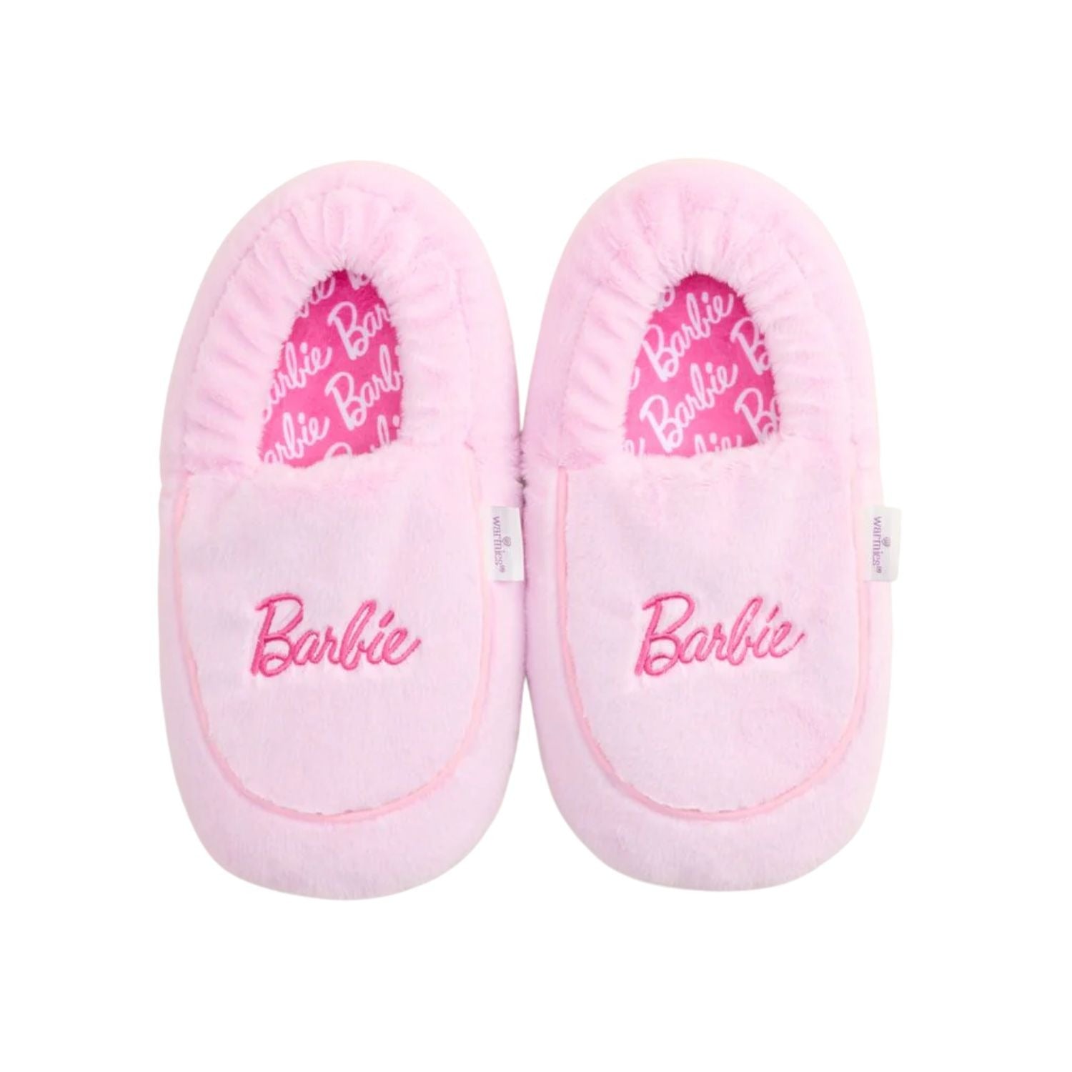 Warmies Adult Lavender Scented Heatable Barbie Slippers