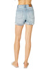 Judy Blue Womens High Waist Destroy Cuffed Cut Off Shorts