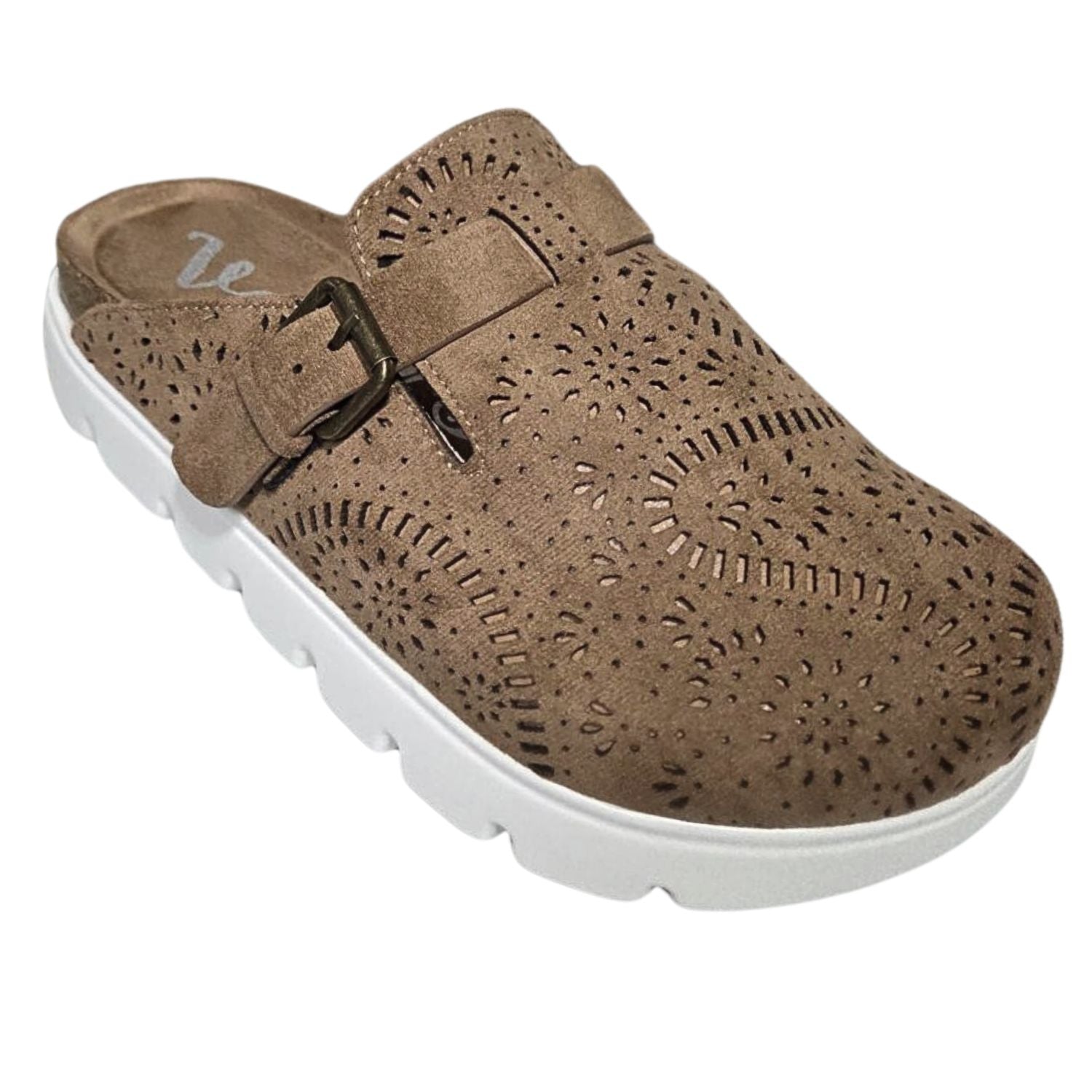 Very G Womens Lulu Dyecut Suede Mule Slip On Shoes