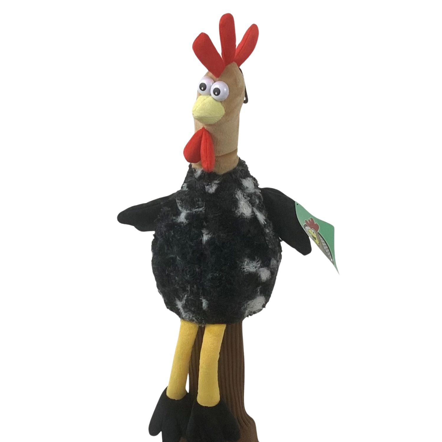 Creative Covers for Chicken with Knit Sock Golf Club Head Cover