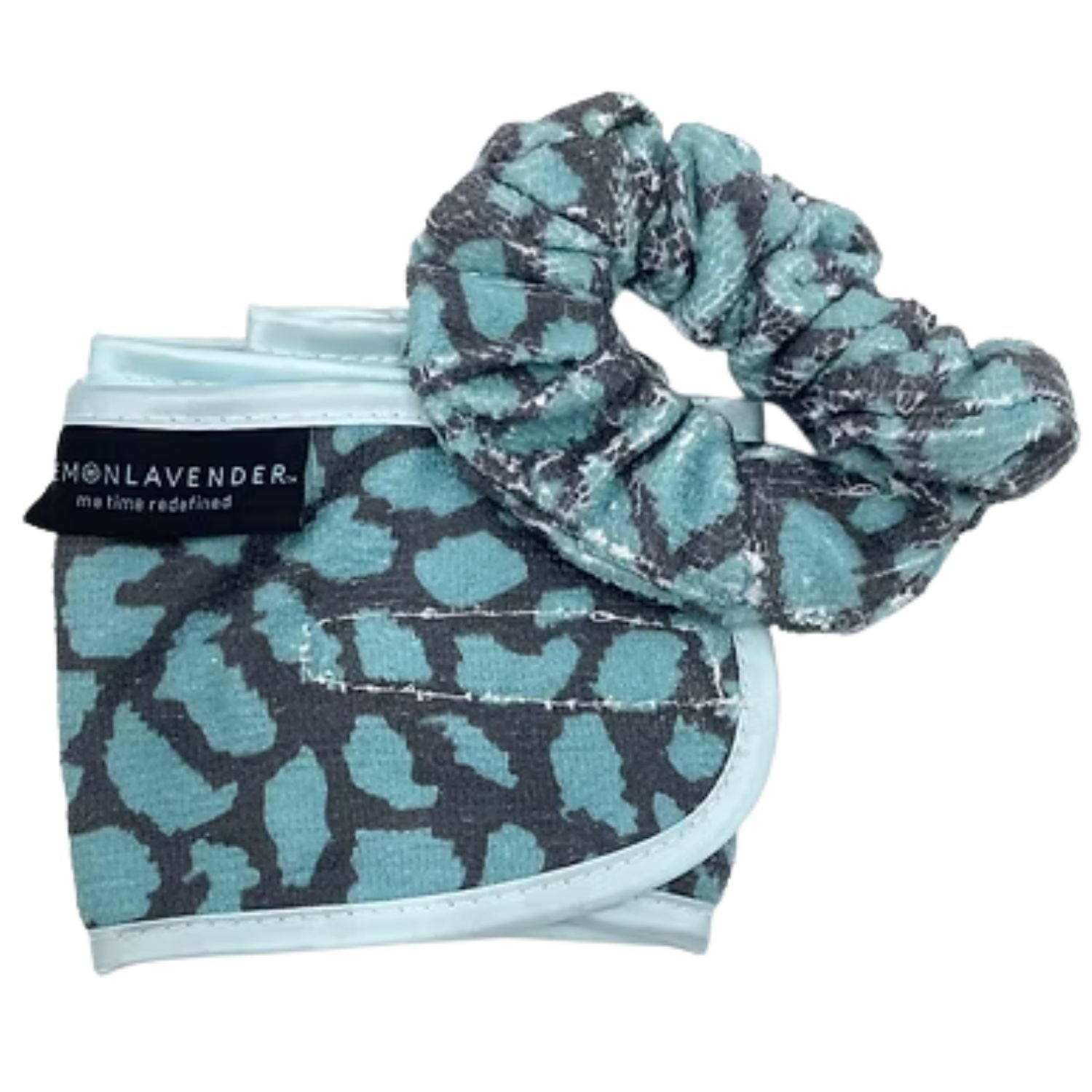 Lemon Lavender High & Dry Microfiber Scrunchie & Headband Duo