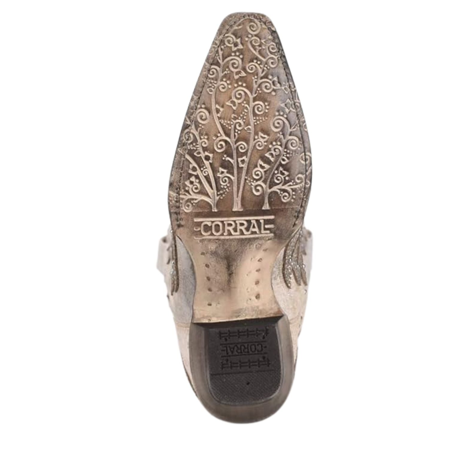 Corral Boots Womens Glitter Inlay Cross and Wings Embroidery Cowboy Boots