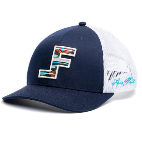 Lane Frost Iron Cowboy Circle Logo Adjustable Snap Back Baseball Cap, Grey/Black