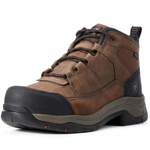 Ariat Mens Telluride H2O Waterproof Composite Toe Leather Work Boots