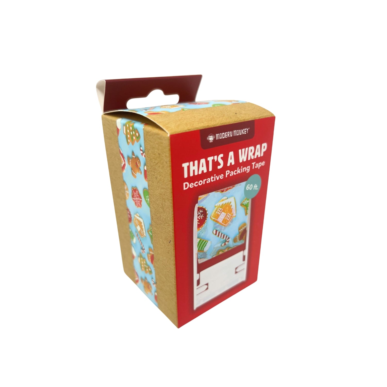 Modern Monkey Decorative Holiday Packing Tape