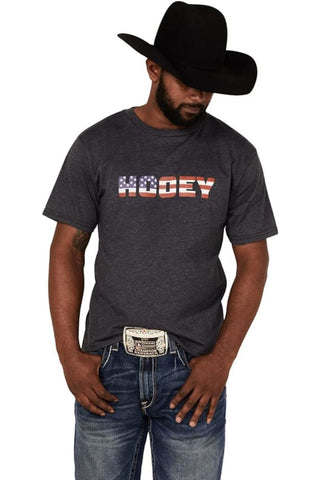 Hooey Mens Saloon Adjustable Snapback Trucker Mesh Back Hat, Teal/White