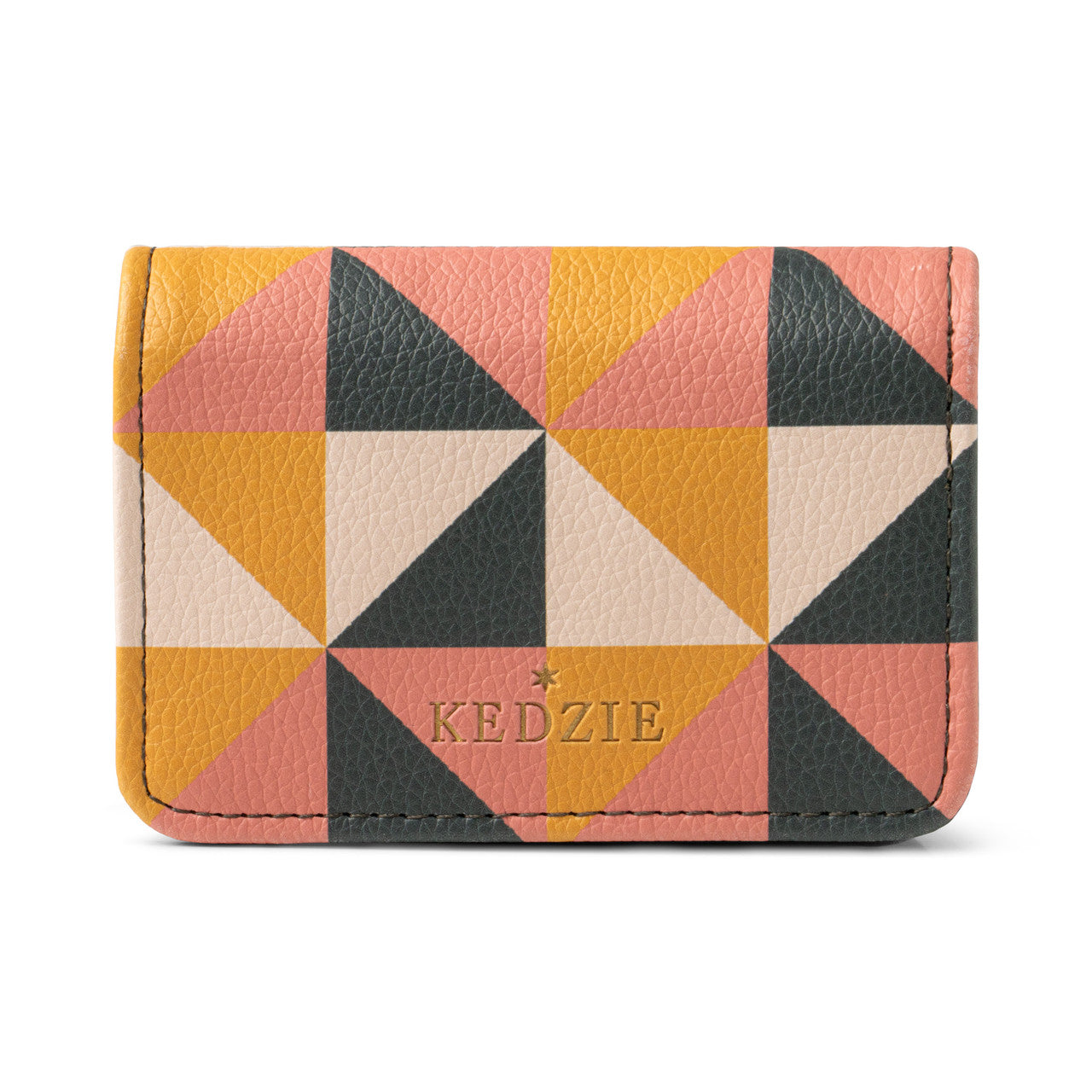 Kedzie Womens Essentials Only Mini Clutch Cash and Card Wallet