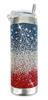 Jacqueline Kent 20 oz American Red White & Blue Tumbler