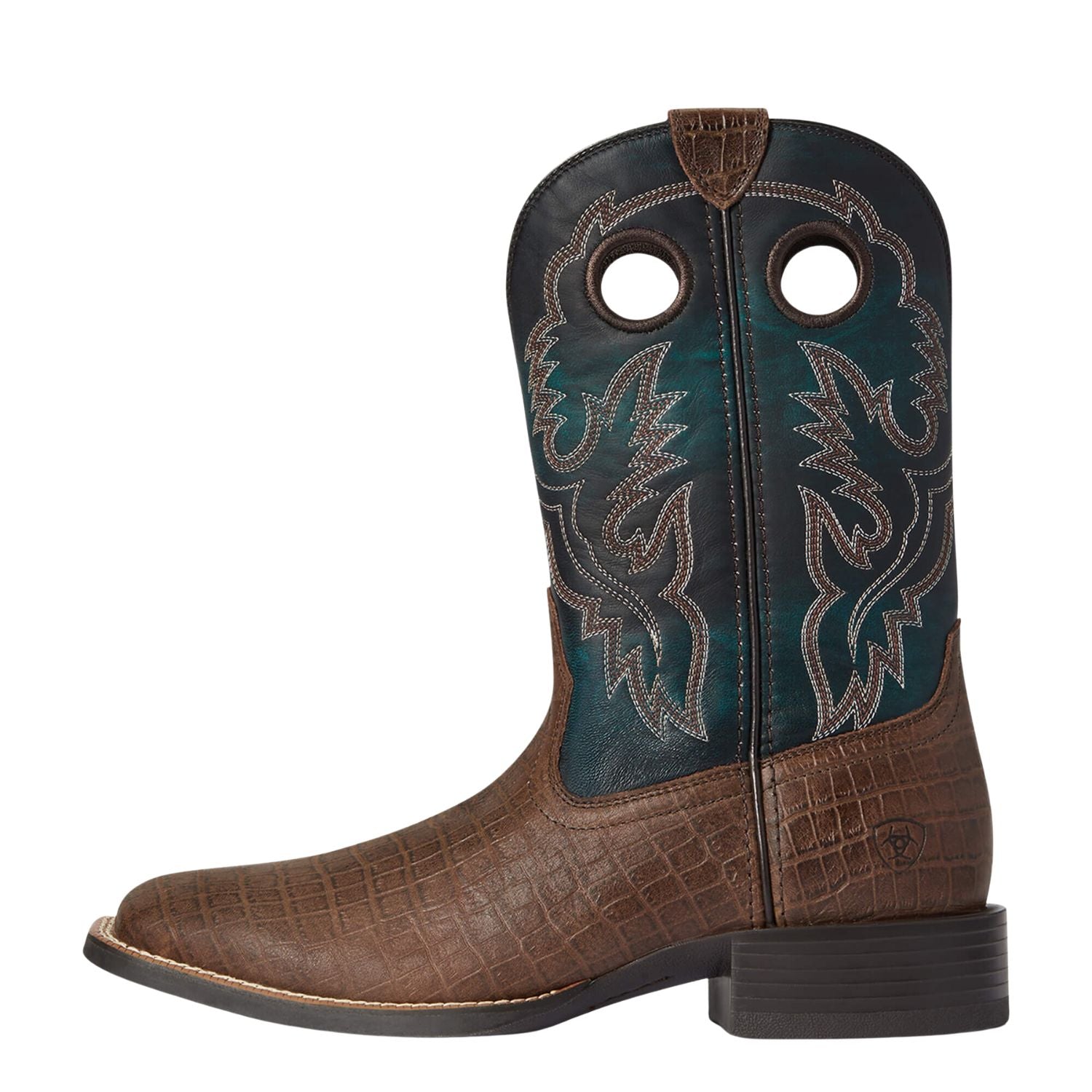Ariat Mens Sport Buckout Western Leather Boots