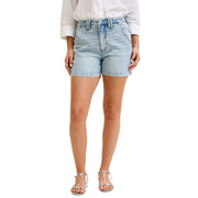 Judy Blue Womens High Waist 4.5" Trouser Short -Light Wash