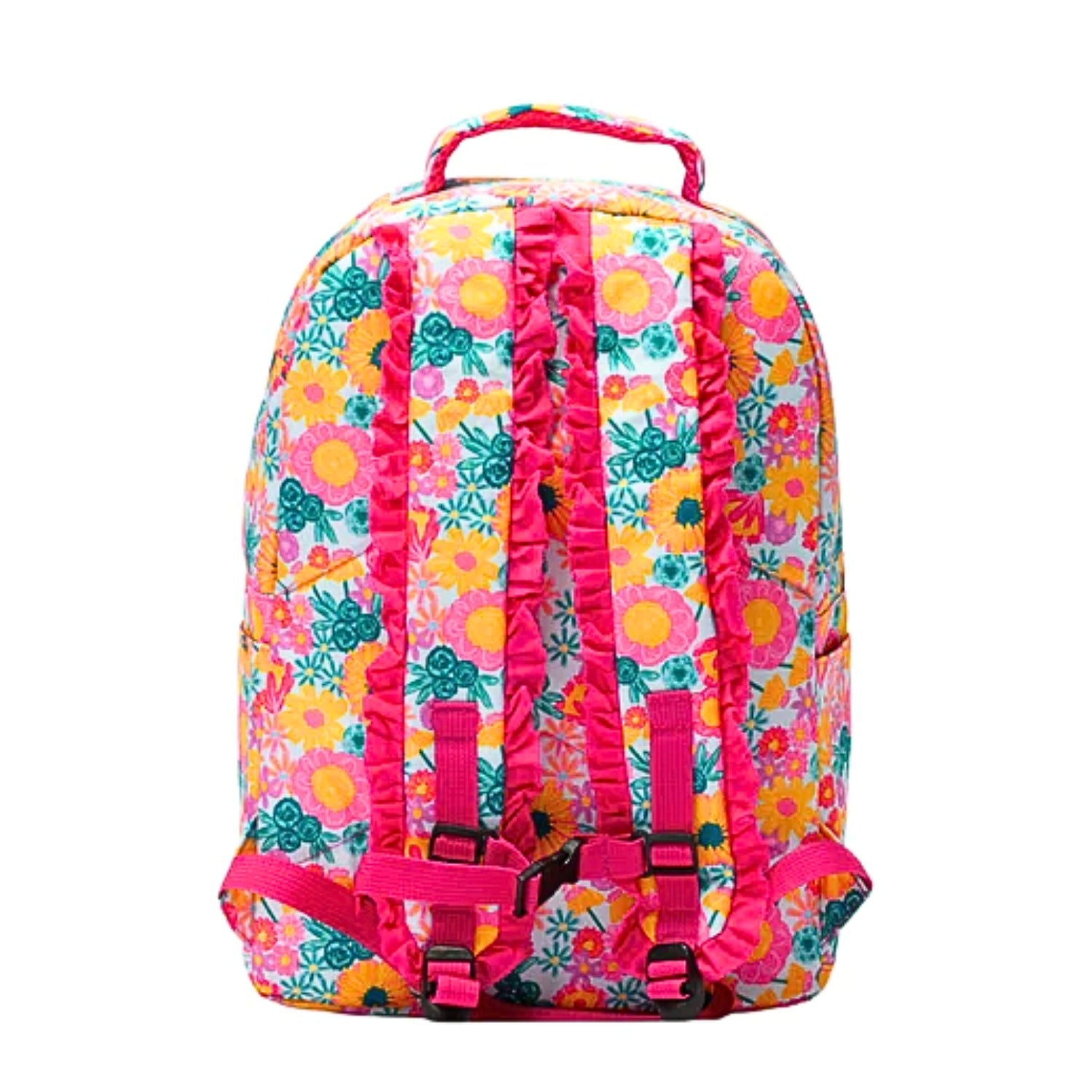 Jane Marie Kids Girls Bold Floral Canvas School Backpack
