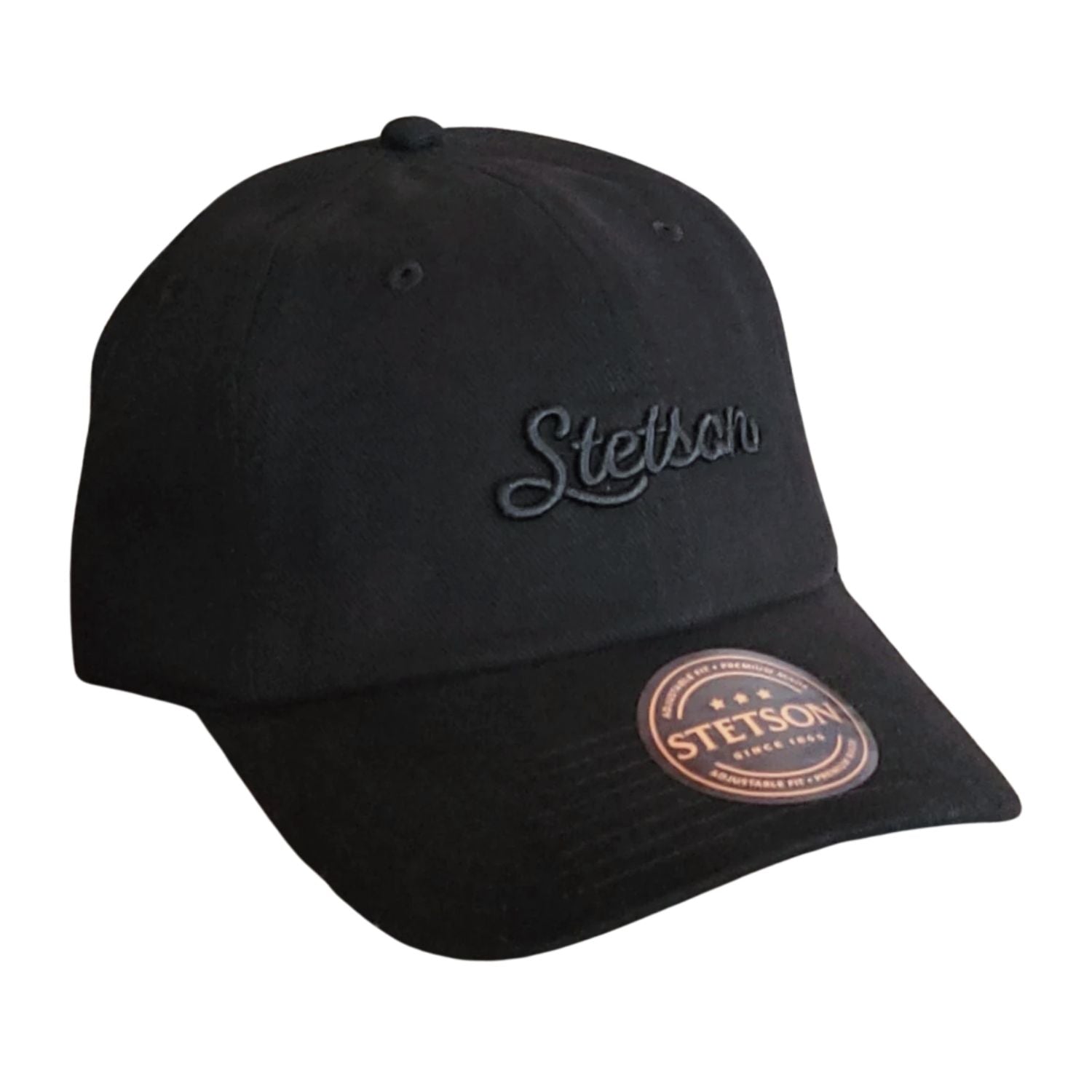 Stetson Heavyweight Script Dad Adjustable Snapback Cap Hat