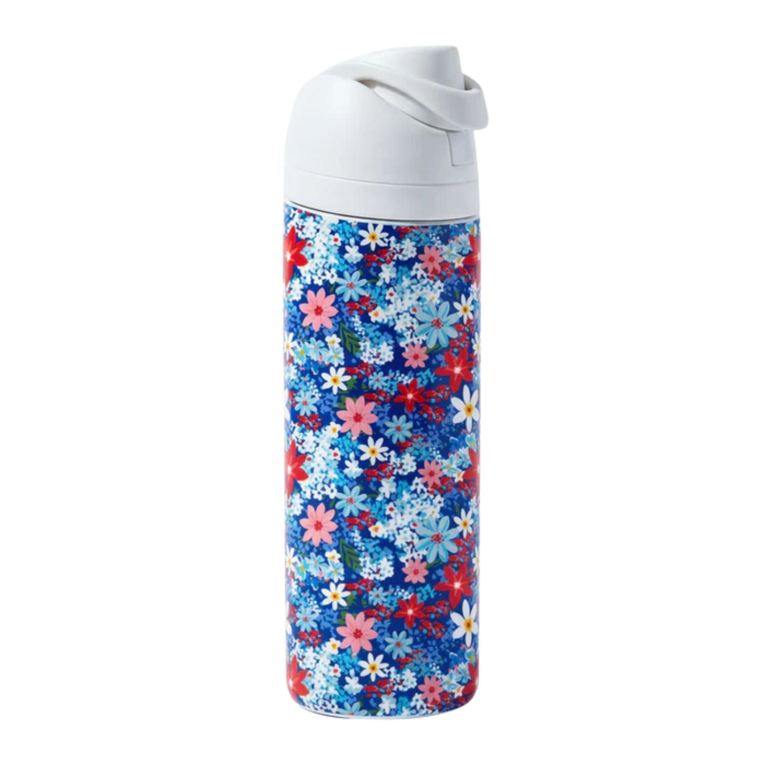Jane Marie All-American Daisy 24oz Water Bottle With Straw Cap