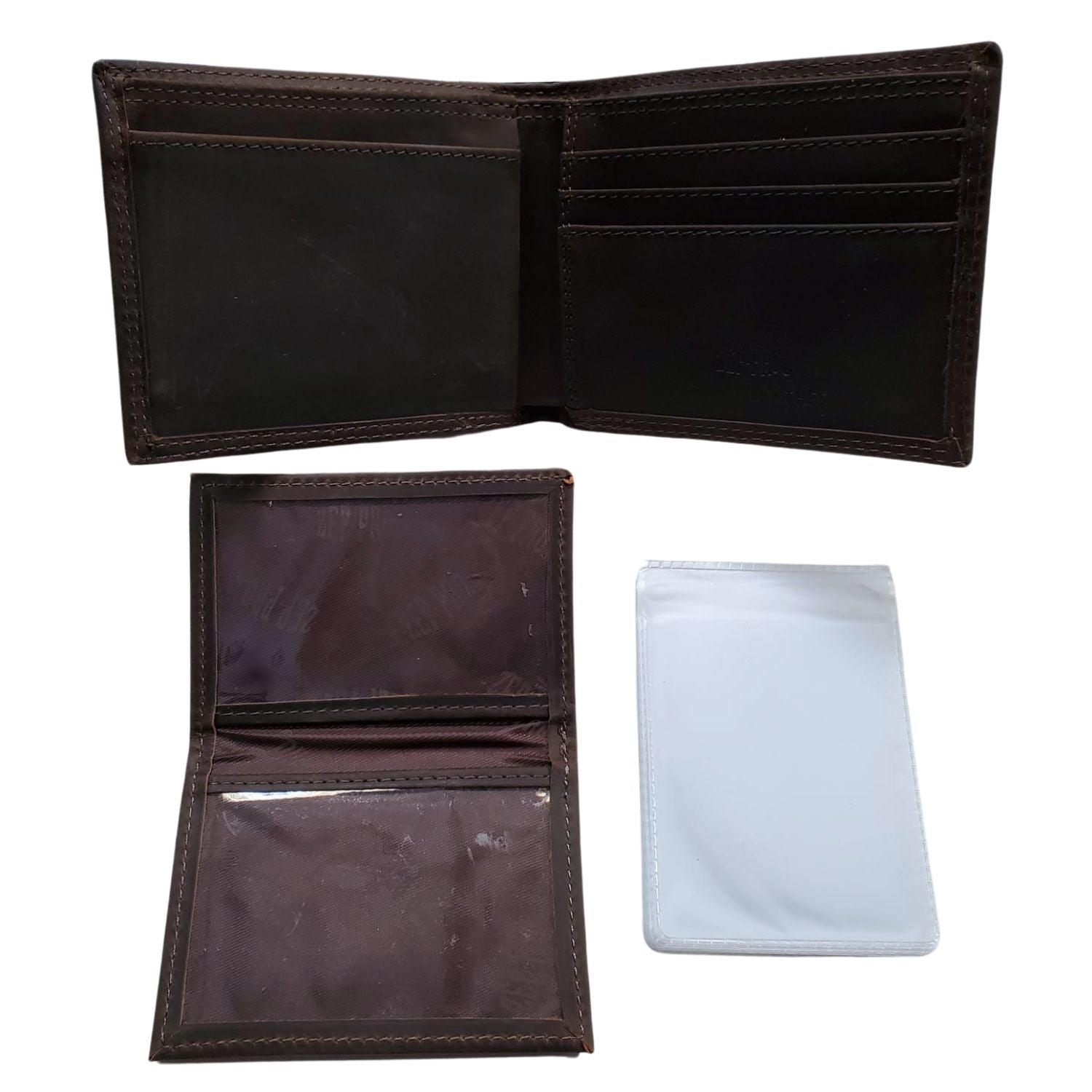 Zep Pro Leather Crazy Horse Leather Passcase Wallet