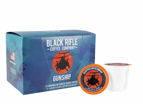 Black Rifle Coffee Company, AK-47 Espresso Blend, Medium Roast, 12 Count Rounds