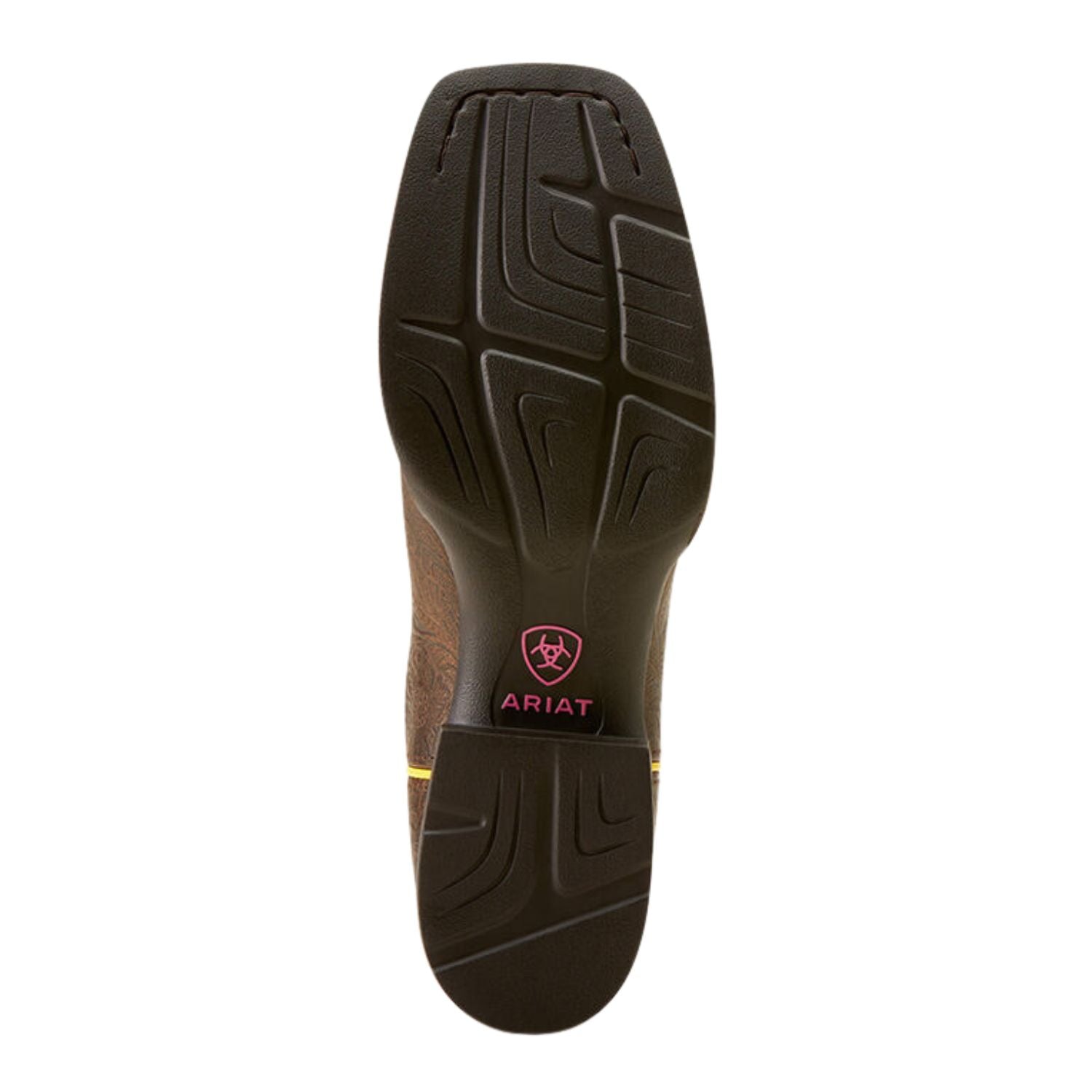 Ariat Womens Buckley Leather Western Boot, Bronze Age / Blushing Pink