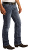 Rock & Roll Denim Mens Slim Fit Stretch Straight Bootcut Jeans