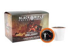 Black Rifle Coffee Company, Blackbeard's Delight, Dark Roast, 12 Count Rounds