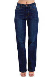 Judy Blue Womens High Waist Straight Fit Jeans