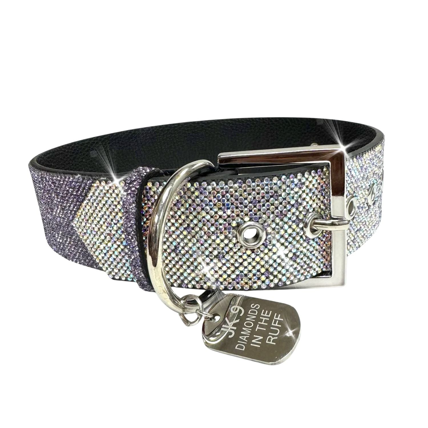 Jacqueline Kent Crystal Embellished Dog Collar, Large