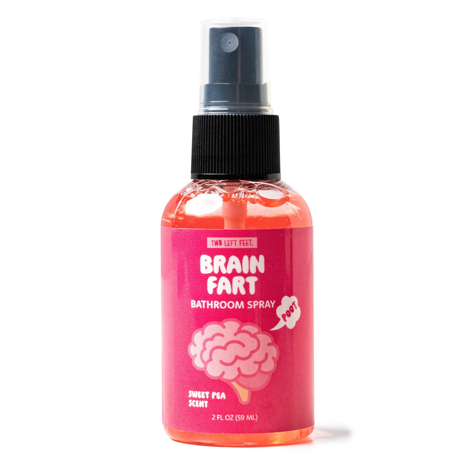 Two Left Feet Odor Obliterator Bathroom Spray, 2 oz Bottle