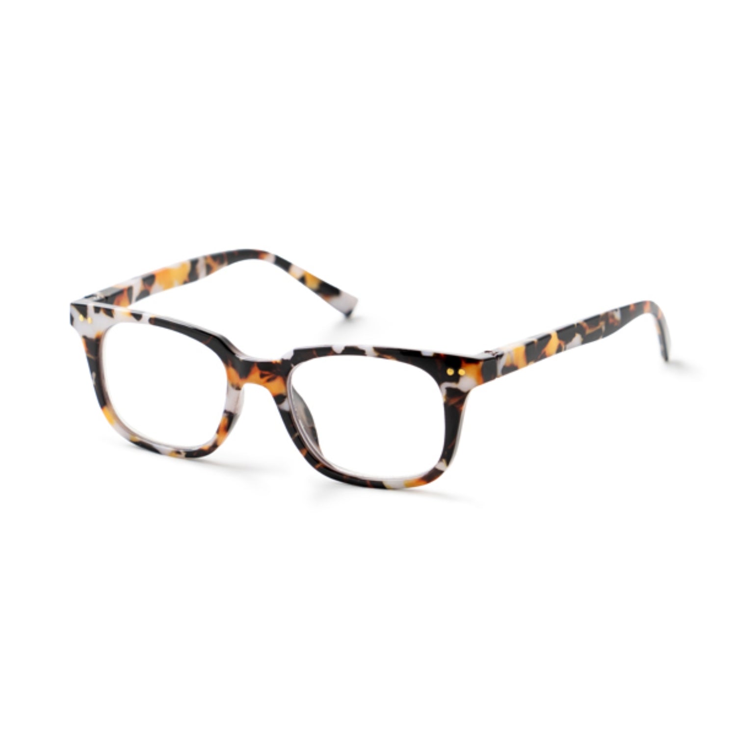 Optimum Optical Readers, Tortoise Frames w Blue Filter, Corporate Vision