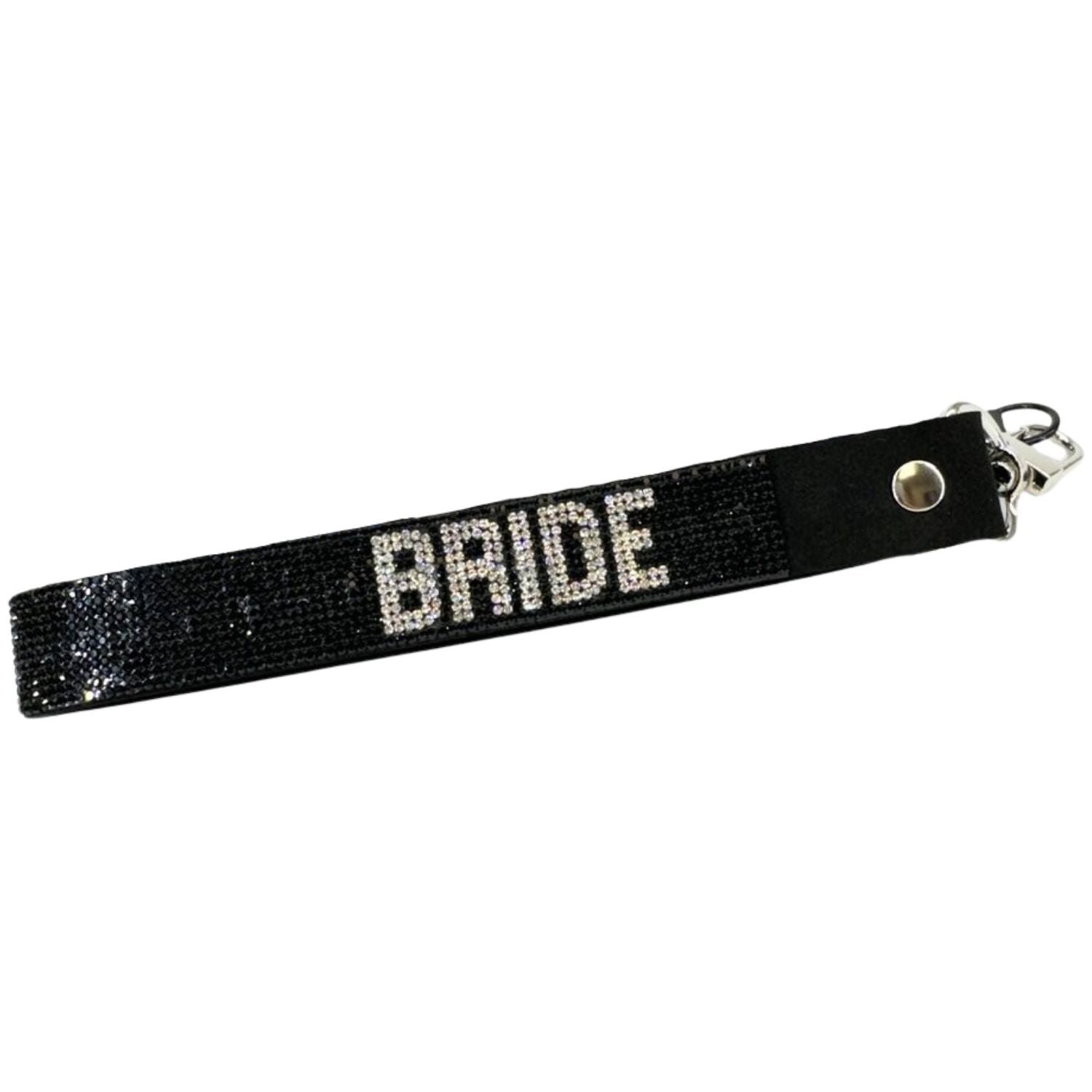 Jacqueline Kent Black Magic Diamond Bride Phone Wrist Strap
